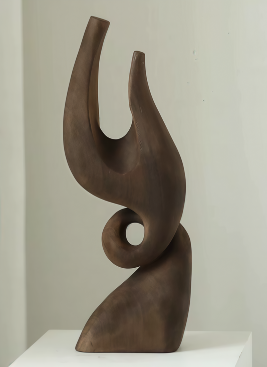 Rustwood Echo Vintage Wabi-Sabi Sculpture