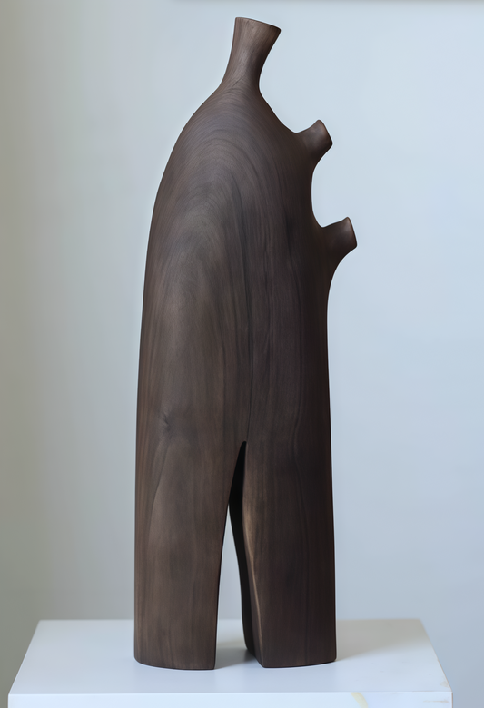 Oak Veil Retro Wooden Gallery Ornament