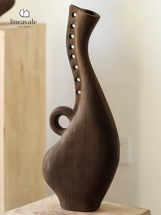 Heritage Crest Hand-Carved Timber Ornament