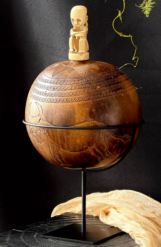 Equator Dream Tribal Totem Sculpture