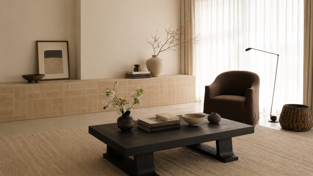 Wabi-Sabi Luxury Living: How Sculptural Wooden & Ceramic Art Transforms Modern Interiors