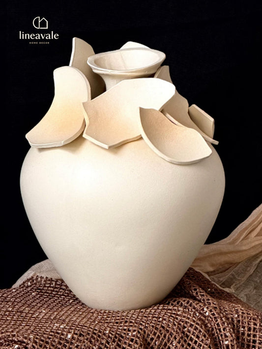 Patina Bloom Dual-Tone Vase